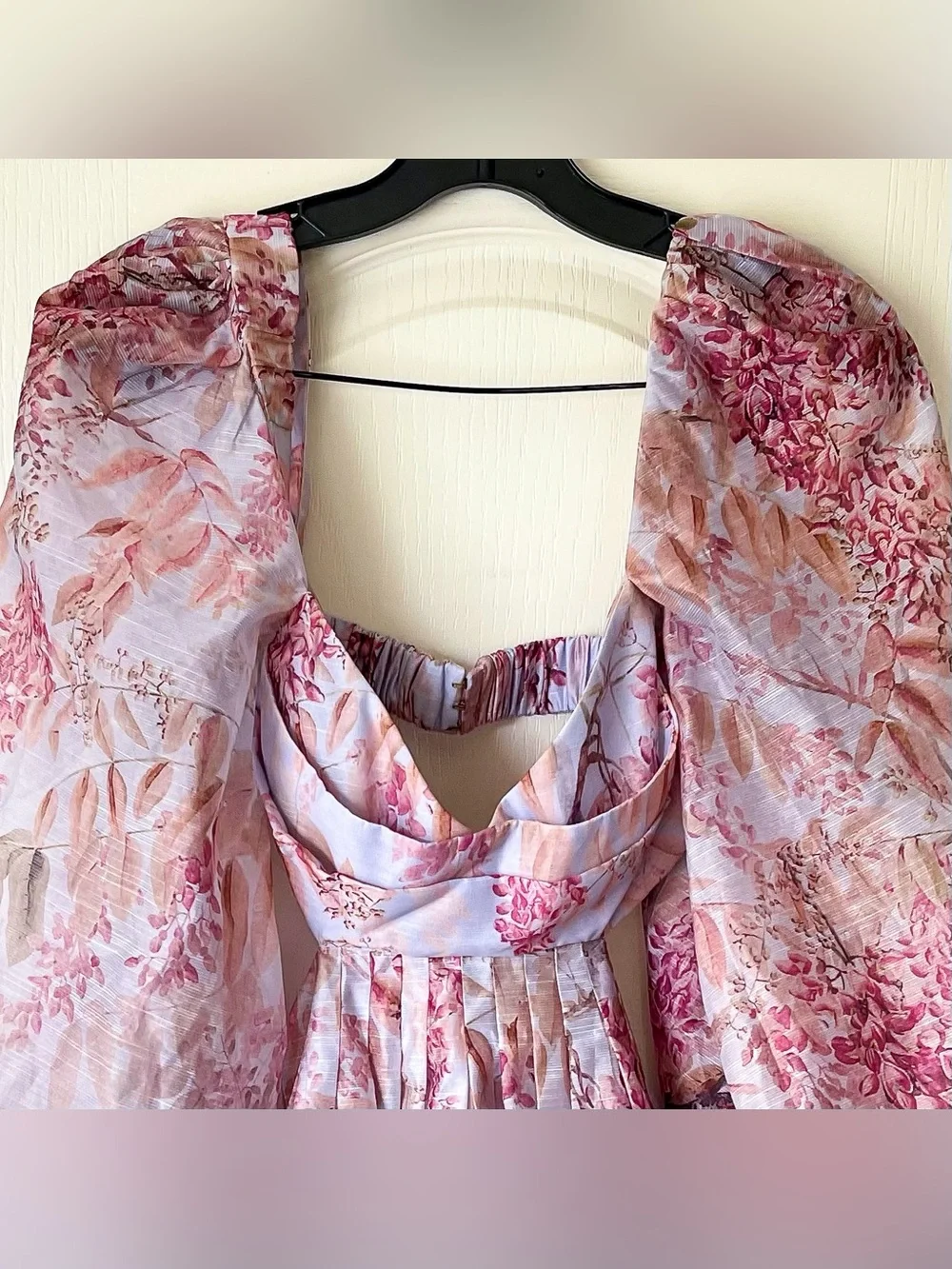 Zimmermann Wild Botanica Bralette Mini Dress Floral 1 EUC - Picture 6 of 16